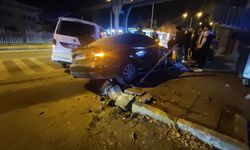 İpekyolu Caddesi’nde maddi hasarlı kaza