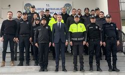 Kaymakam Bakan’dan Çaldıran İlçe Emniyet Müdürlüğü’ne ziyaret
