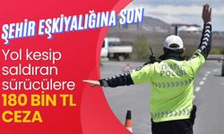 Saldırı için araçtan inene 180 bin TL ceza