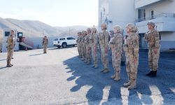 Tuğgeneral Avkıran, Gürpınar’da incelemelerde bulundu