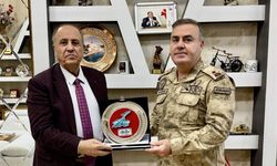 Tuğgeneral Avkıran’dan Kandaşoğlu’na ziyaret