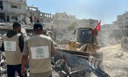 Umut Kervanı Gazze'de: Milyonlarca ton enkaz kaldırılıyor