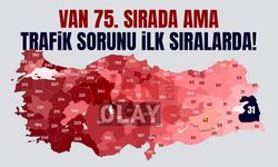 Van 75. sırada ama trafik sorunu ilk sıralarda!