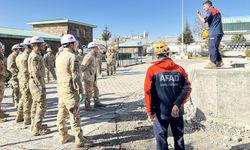 Van AFAD’dan JÖH personeline arama-kurtarma eğitimi