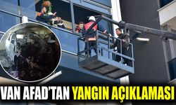 Van AFAD’tan yangın açıklaması