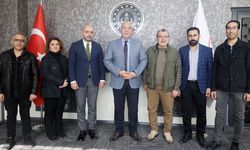 Van Güzel Sanatlar Lisesi’nden Müdür Aras’a ziyaret