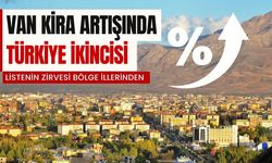 Van kira artışında Türkiye ikincisi oldu