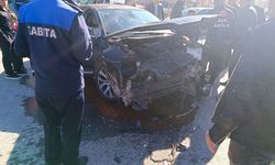 Van Muradiye’de trafik kazası!