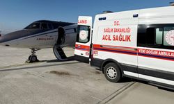 Van’da 1 aylık bebek için hava ambulans seferberliği