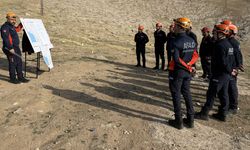 Van’da AFAD personeline arama kurtarma eğitimi verildi