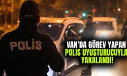 Van’da görevli polis 16 kilo esrarla yakalandı!