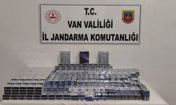 Van’da kaçak sigara operasyonu