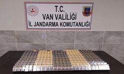 Van’da kaçak sigara operasyonu! 600 paket ele geçirildi