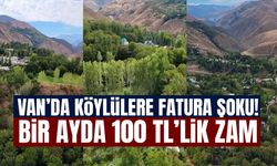 Van’da köylülere fatura şoku! Bir ayda 100 TL’lik zam…