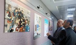 Van’da ‘öğretmenin eseri’ sergisi büyük ilgiyle açıldı