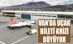 Van’da uçak bileti krizi büyüyor