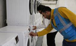 Van'da ücretsiz çamaşırhane engelli ve yaşlılara hizmet veriyor