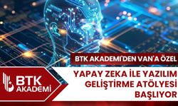 Van'da Yapay Zeka ile Yazılım Geliştirme Atölyesi Başlıyor
