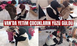 Van’da yetim çocukların yüzü güldü