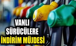 Vanlı sürücülere indirim müjdesi