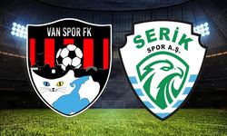 Vanspor- Serikspor maçında onbirler belli oldu