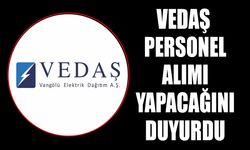 VEDAŞ, personel alımı yapacağını duyurdu