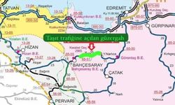 Bahçesaray-Çatak Karayolu yeniden ulaşıma açıldı