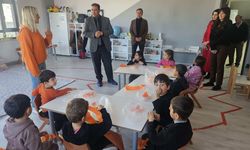 Edremit Milli Eğitim Müdüründen anaokulu ziyareti