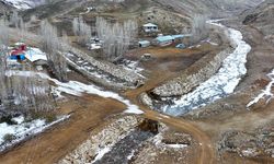 Erciş Şeytanova Köyü’nde dere ıslahı çalışmaları tamamlandı