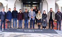 Müdür Aras, basın mensuplarıyla veda programında bir araya geldi