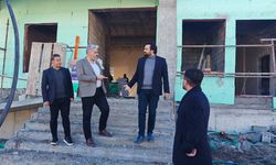 Müdür Tosun, Erciş Ulupamir Aile Sağlığı Merkezi inşaatını inceledi