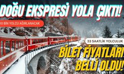 Turistik Doğu Ekspresi yola çıktı! Bilet fiyatları belli oldu!