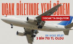Uçak biletinde yeni dönem: Biletlerin %70'i için üst sınır 3 bin 710 TL oldu