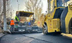 Van Büyükşehir Belediyesi’nden Gevaş’ta asfalt çalışması