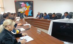 Van'da haftalık değerlendirme toplantısı yapıldı