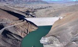 Van Ortanca Göleti’nde su tutuldu