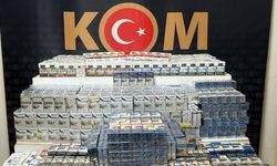 Van’da çok sayıda kaçak sigara ele geçirildi