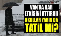 Van’da kar etkisini attırdı! Okullar yarın da tatil mi?