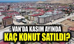 Van’da Kasım ayında kaç konut satıldı