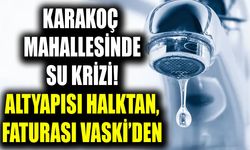 Van’da su krizi! Altyapısı halktan, faturası VASKİ’den