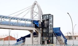 Van’da üst geçit asansörü aylardır çalışmıyor