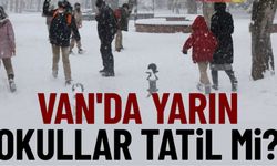 Van'da yarın okullar tatil mi? Gözler resmi açıklamada...