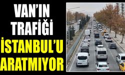 Van’ın trafiği İstanbul’u aratmıyor