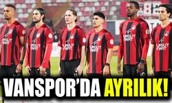 Vanspor’da ayrılık! Takıma veda etti
