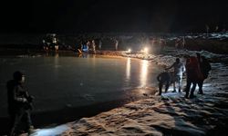 Buz tutan gölette 2 çocuk ölü bulundu