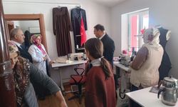 Edremit’te ADEM'lerde yürütülen kurslar yerinde incelendi