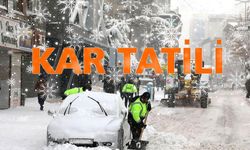 Van'da eğitime kar engeli! Okullar 1 gün tatil