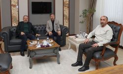 HAKSİAD Van Şube Başkanı Tasan’dan Van TSO Başkanı Takva’ya ziyaret