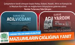 Mazlumların çığlığına yanıt: Umut Kervanı yola çıktı