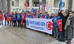 Türkiye Kamu Sen Van Temsilciliği: Ücrette hakkaniyet, vergide adalet istiyoruz